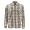 Simms Big Sky Longsleeve Shirt 2 Simms Big Sky Longsleeve Shirt -Karl's Fishing & Outdoors 10661 780 big sky ls shirt dark stone plaid f19 hires 4