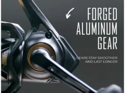 Googan Squad Gold Series Spinning Reel & Finesse Rod Bundle -Karl's Fishing & Outdoors 220929 googan squad gold spinning reel features forged alum gear 1