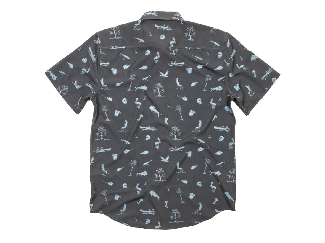 Badfish Islamorada Short Sleeve Button Up 4 Badfish Islamorada Short Sleeve Button Up - Image 2