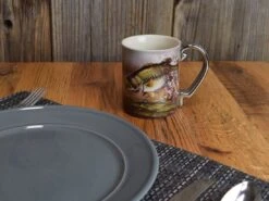Rivers Edge Ceramic 3D Mug 15oz -Karl's Fishing & Outdoors bass scene ceramic 3d mug 4