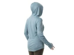 DSG Outerwear Juniper Hooded Shirt -Karl's Fishing & Outdoors dsg juniperhoodedshirt modelback 51 10 dow 10000dt