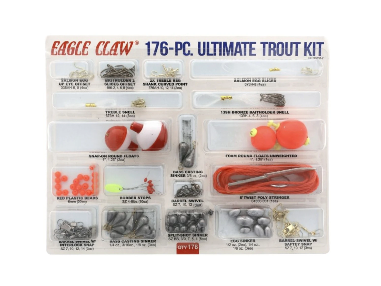 Eagle Claw Ultimate Trout Kit 3 Eagle Claw Ultimate Trout Kit