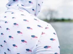 Googan Squad Hooded Long-Sleeve 35 Googan Squad Hooded Long-Sleeve -Karl's Fishing & Outdoors googansquad americanflagklutch squadtechhoodie detailshot 51 10 ggs 10011a