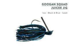 Googan Squad Juicee Jig Savings Bundle 13 Googan Squad Juicee Jig Savings Bundle -Karl's Fishing & Outdoors googansquad jucieejig savingsbundle blackblue 05