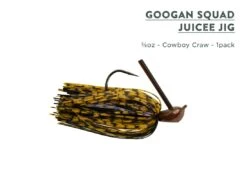 Googan Squad Juicee Jig Savings Bundle 16 Googan Squad Juicee Jig Savings Bundle -Karl's Fishing & Outdoors googansquad jucieejig savingsbundle cowboycraw