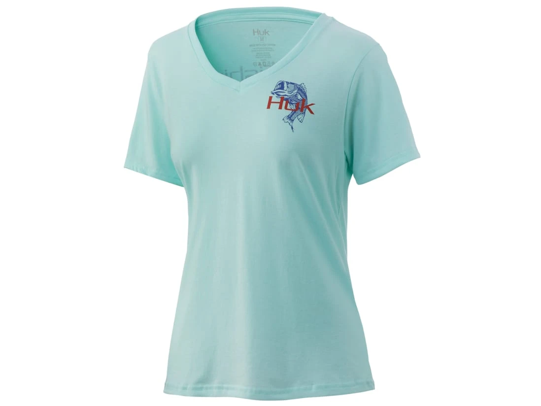 HUK Women's V-Neck 3 HUK Women's V-Neck