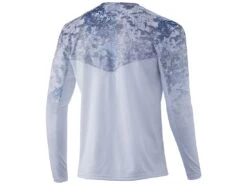 HUK Icon X Tide Change Fade Long Sleeve Shirt -Karl's Fishing & Outdoors huk iconxtidechangefadels hogsback back 51 10 huk 10002