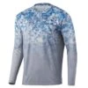 HUK Icon X Tide Change Fade Long Sleeve Shirt -Karl's Fishing & Outdoors huk iconxtidechangefadels theedge front 51 10 huk 10002 5