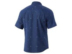 HUK Fly Hooks Teaser Short Sleeve Shirt 10 HUK Fly Hooks Teaser Short Sleeve Shirt -Karl's Fishing & Outdoors huk sargassosea flyhookteaser back 51 01 huk 10003s