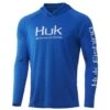 HUK Vented Pursuit Hoodie 2 HUK Vented Pursuit Hoodie -Karl's Fishing & Outdoors huk ventedpursuithoodie hukblue front 51 99 huk 10004