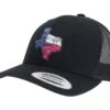 Karl's Bass Texas Trucker Hat -Karl's Fishing & Outdoors karls black basstexastrucker 50 25 krl 10003a
