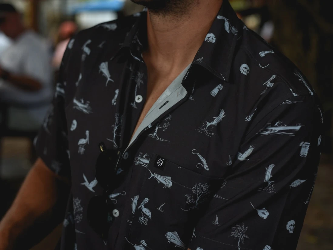 Badfish Islamorada Short Sleeve Button Up 6 Badfish Islamorada Short Sleeve Button Up - Image 4