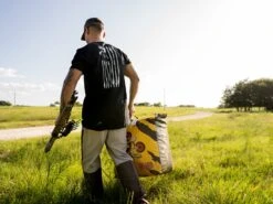 Bux Arrow Flag T-Shirt 8 Bux Arrow Flag T-Shirt -Karl's Fishing & Outdoors lifestyle buxarrowflag tshirt black