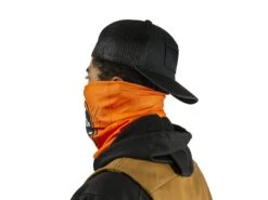 Fish On Necko - Orange/Black -Karl's Fishing & Outdoors necko fishon orangeblack back