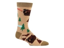 Oooh Yeah Themed Socks -Karl's Fishing & Outdoors oohyeahsocks sock brown bear 2