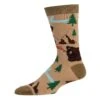Oooh Yeah Themed Socks 2 Oooh Yeah Themed Socks -Karl's Fishing & Outdoors oohyeahsocks sock brown bear 1