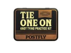 Postfly Tie One On Knot Practicing Kit -Karl's Fishing & Outdoors postfly fcp knot practicingkit frontpackaging 20 20 ptf 10004a