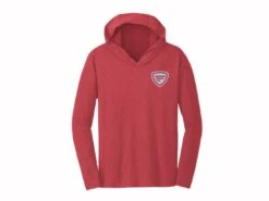 Favorite Fishing Simmer Tri-Blend Hoodie -Karl's Fishing & Outdoors simmer trout rd hthr frt