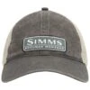 Simms Heritage Trucker Hat -Karl's Fishing & Outdoors simms carbon heritagetrucker 50 25 sim 10031c