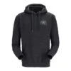 Simms Bass Tombstone Hoody -Karl's Fishing & Outdoors simms charcoalheather basstombstonehoody front 50 99 sim 10024c